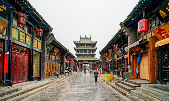 晉祠 、五臺山、平遙古城、喬家大院雙高3日游